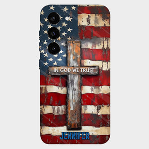 In God We Trust - Personalized Christian Full Print Phone Case