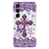 I Believe In God - Personalized Christian Full Print Phone Case
