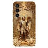 Archangel Michael - Personalized Christian Full Print Phone Case