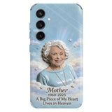 Custom Any Photo - A Big Piece Of My Heart - Personalized Memorial Full Print Phone Case