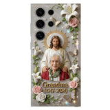 Memorial Gift for Lost of Loved One, Faith in God - Personalized Memorial Full Print Phone Case