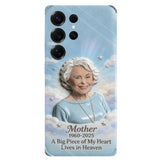 Custom Any Photo - A Big Piece Of My Heart - Personalized Memorial Full Print Phone Case