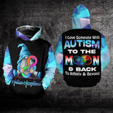 Autism Awareness : I Love Someone With Autism - Autism Awareness All Over T-shirt and Hoodie 0921