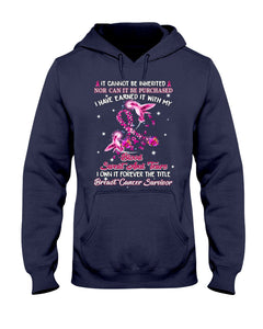 Breast Cancer Survivor Blood Sweat And Tears - Breast Cancer Awareness T-shirt and Hoodie 0822