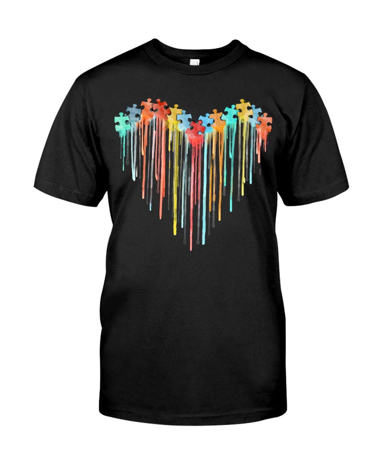 Autism Heart - Autism Awareness T-shirt and Hoodie 0520