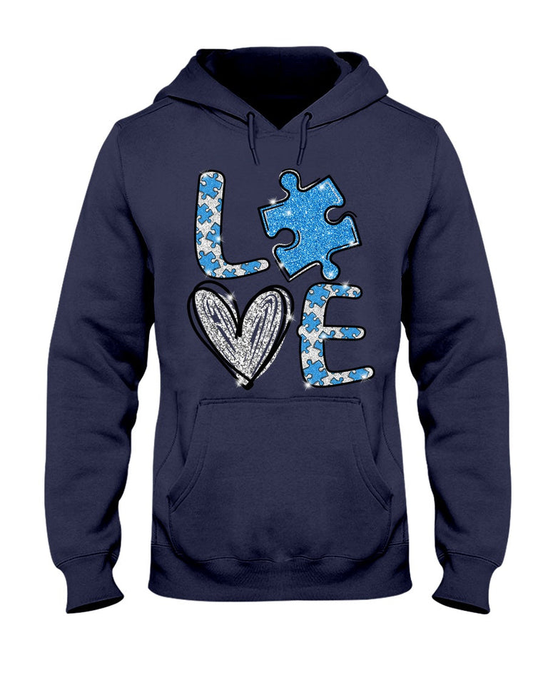 Love Autism - Awareness Autism Awareness T-shirt and Hoodie 0520
