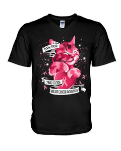 Paw For The Cure - Breast Cancer Awareness T-shirt and Hoodie 0822