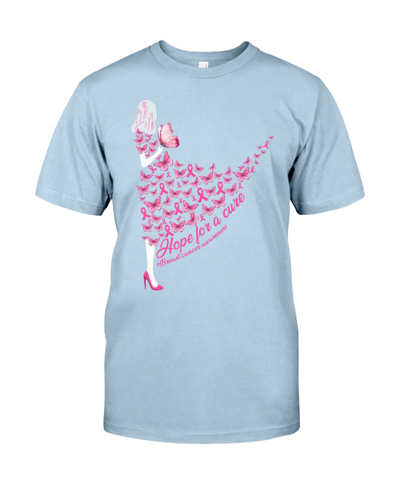 T-shirt et sweat-shirt « Espoir de guérison » – Sensibilisation au cancer du sein 0822