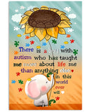 There Is A Boy With Autism - Autism Awareness Poster 0921