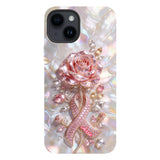 Faith Hope Love - Personalized Breast Cancer Awareness Full Print Phone Case