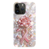 Faith Hope Love - Personalized Breast Cancer Awareness Full Print Phone Case