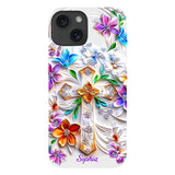 Croire - Coque de téléphone personnalisée avec impression chrétienne intégrale