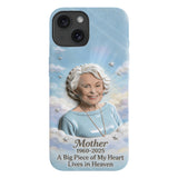 Custom Any Photo - A Big Piece Of My Heart - Personalized Memorial Full Print Phone Case
