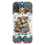 Mama Bear - Personalized Autism Awareness Full Print Phone Case