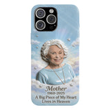 Custom Any Photo - A Big Piece Of My Heart - Personalized Memorial Full Print Phone Case
