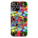 Autism Mom - Personalized Autism Awareness Full Print Phone Case