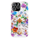 Croire - Coque de téléphone personnalisée avec impression chrétienne intégrale