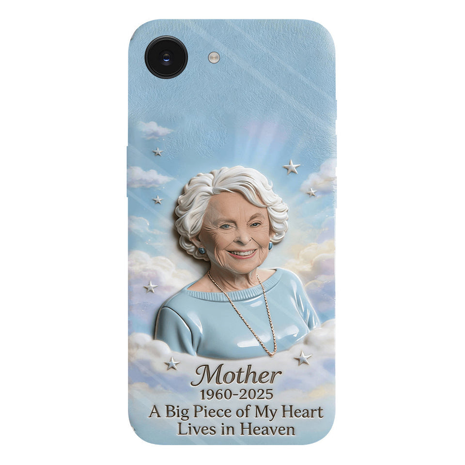 Custom Any Photo - A Big Piece Of My Heart - Personalized Memorial Full Print Phone Case