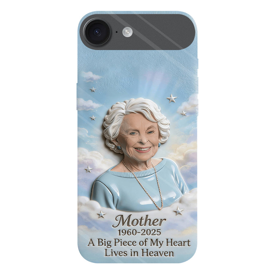 Custom Any Photo - A Big Piece Of My Heart - Personalized Memorial Full Print Phone Case