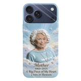 Custom Any Photo - A Big Piece Of My Heart - Personalized Memorial Full Print Phone Case
